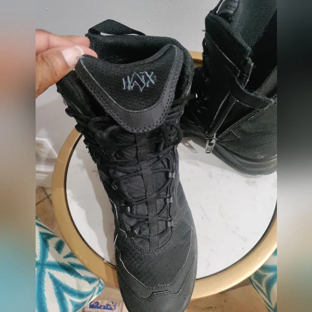 Haix sneaker boots black